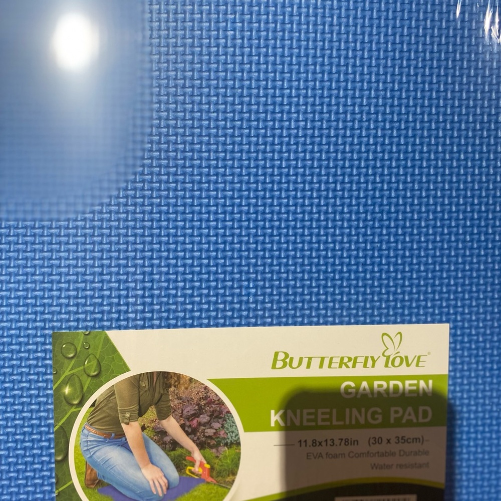 Blue Garden Kneeling Pad